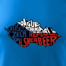 Mapy - názvy měst - Česko