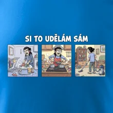 Si to udělám sám - dlouhé vlasy a knír