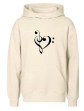 Houslový klíč srdce