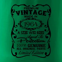 Vintage Etiketa - 1964