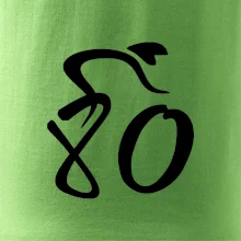 Cyklista slaví osmdesátiny (80)