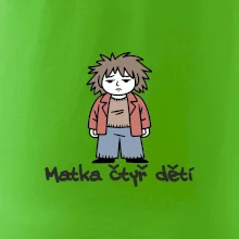 Unavená matka čtyř dětí