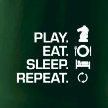 Eat sleep play - šachy Eat sleep play - šachy
