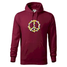 Peace symbol kopretiny