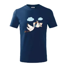 Čáp čekáme miminko - kluk