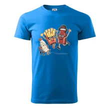 Souboj o hranolky kečup tatarka