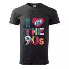 I love 90s - srdce a kazeta