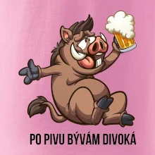 Po pivu bývám divoká