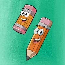 Parové triko - Tužka a guma