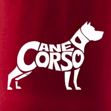 Cane corso nápis v těle