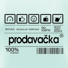 Čárový kód - Prodavačka Čárový kód - Prodavačka