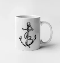 Kotva kreslená tužkou