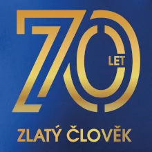 70 let zlatý člověk