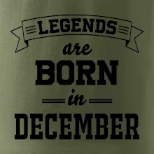Legends are born in December