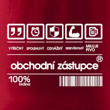 Čárový kód obchodní zástupce