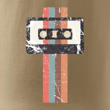 Retro kazeta - pruhy