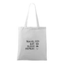 Eat sleep travel - Van