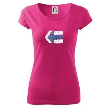 Párová turistická značka modrá