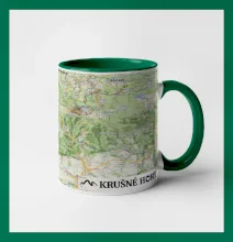 Hrnek - Krušné hory mapa