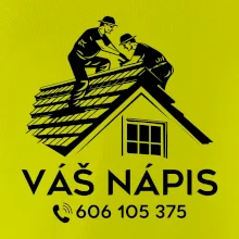 Tričko pro pokrývače - Dva dělníci