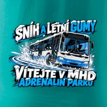 Sníh a letní gumy MHD adrenalin park