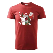 Vánoce, víno a sněhulák