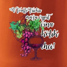 V tomto tričku můžu vypít vína kolik chci