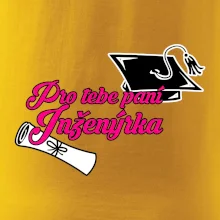 Pro tebe paní inženýrka