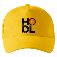Hodl velký nápis a logo BTC