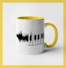 Piano ekg - průběh skladby