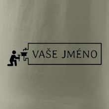 Instalatér - jméno v rámečku