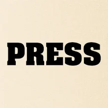 Novinář nápis - Press