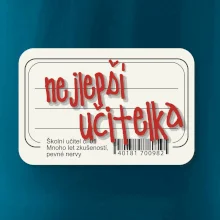 Nejlepší učitelka sešit