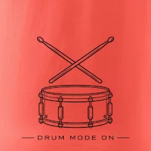 Drum mode on - jednoduchý buben s paličkami