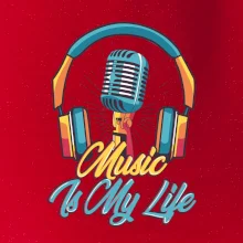 Music is my life sluchátka