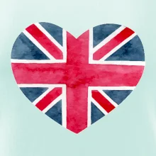 Britské srdce malované