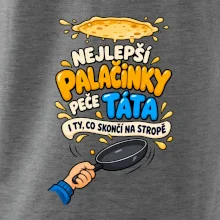 Nejlepší palačinky peče táta I ty co skončí na stropě