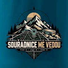 Souřadnice mě vedou horská mapa
