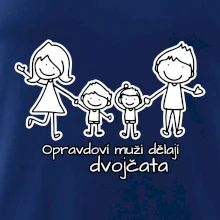 Opravdoví muži dělají dvojčata - kluk kluk