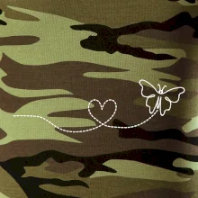 Dráha letu motýla - srdce