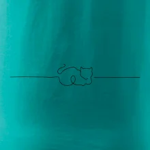 Kočka linka kreslená