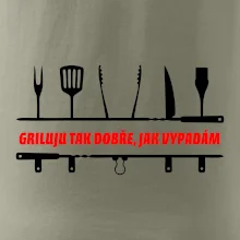 Griluju tak dobře, jak vypadám