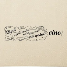 Život je příliš krátký - lahev