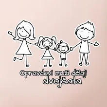 Opravdoví muži dělají dvojčata - holka kluk