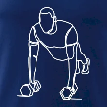 Trenér fitness jedním tahem