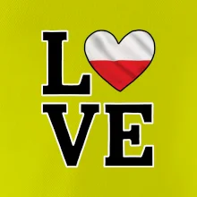 Love Polská vlajka