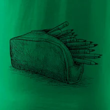 Školní penál kreslený