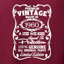 Vintage Etiketa - 1960