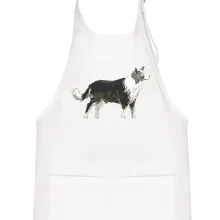 Border kolie kreslená