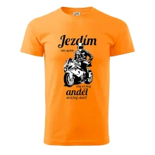 Silniční motorka - jezdím tak rychle, aby mi můj anděl strážný stačil